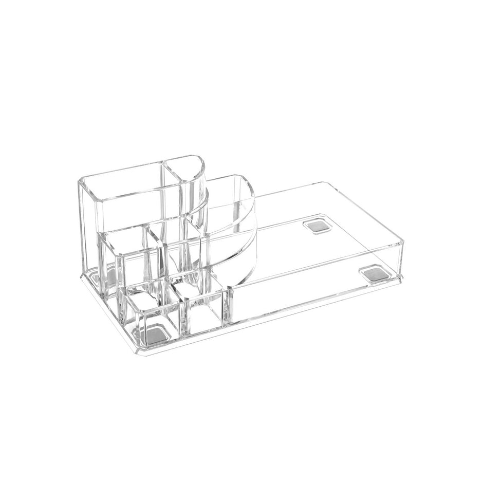Make-up organizer – compact en stijlvol – transparant