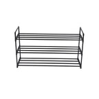 Schoenenrek – Ruimtebesparend – Metaal – Zwart