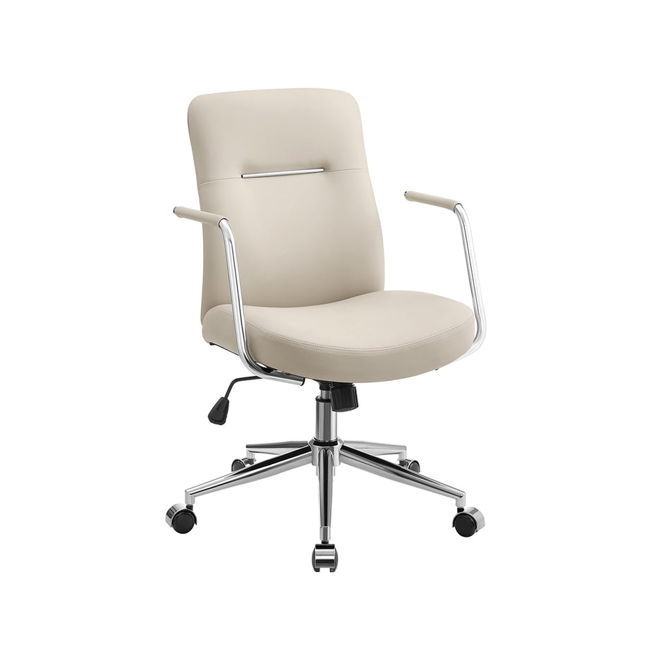 Ergonomische Bureaustoel – Inktzwart – 360° draaifunctie – Max. 150 kg