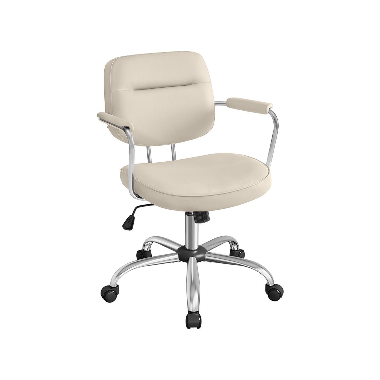 Ergonomische Bureaustoel –  Met armleuningen – Duifgrijs – 150 kg belastbaar