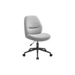 Ergonomische Bureaustoel – Duifgrijs - Met verstelbare zithoogte – 120 kg belastbaar