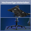 Gamingstoel - Ergonomisch - Met Voetensteun - 135° Kantelbaar - Zwart-Grijs