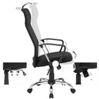 Bureaustoel - Ergonomische kantoorstoel - Computerstoel - Zwart
