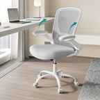 Bureaustoel – ergonomisch – met mesh – cappuccino beige