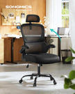 Ergonomische Bureaustoel – Staal en polyester – Belastbaar tot Max. 120 kg