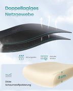 Bureaustoel – ergonomisch ontwerp – mesh-stof – zwart