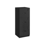 Archiefkast - Kantoorkast - Met 3 afsluitbare laden - Met sloten - Bruin - Hout