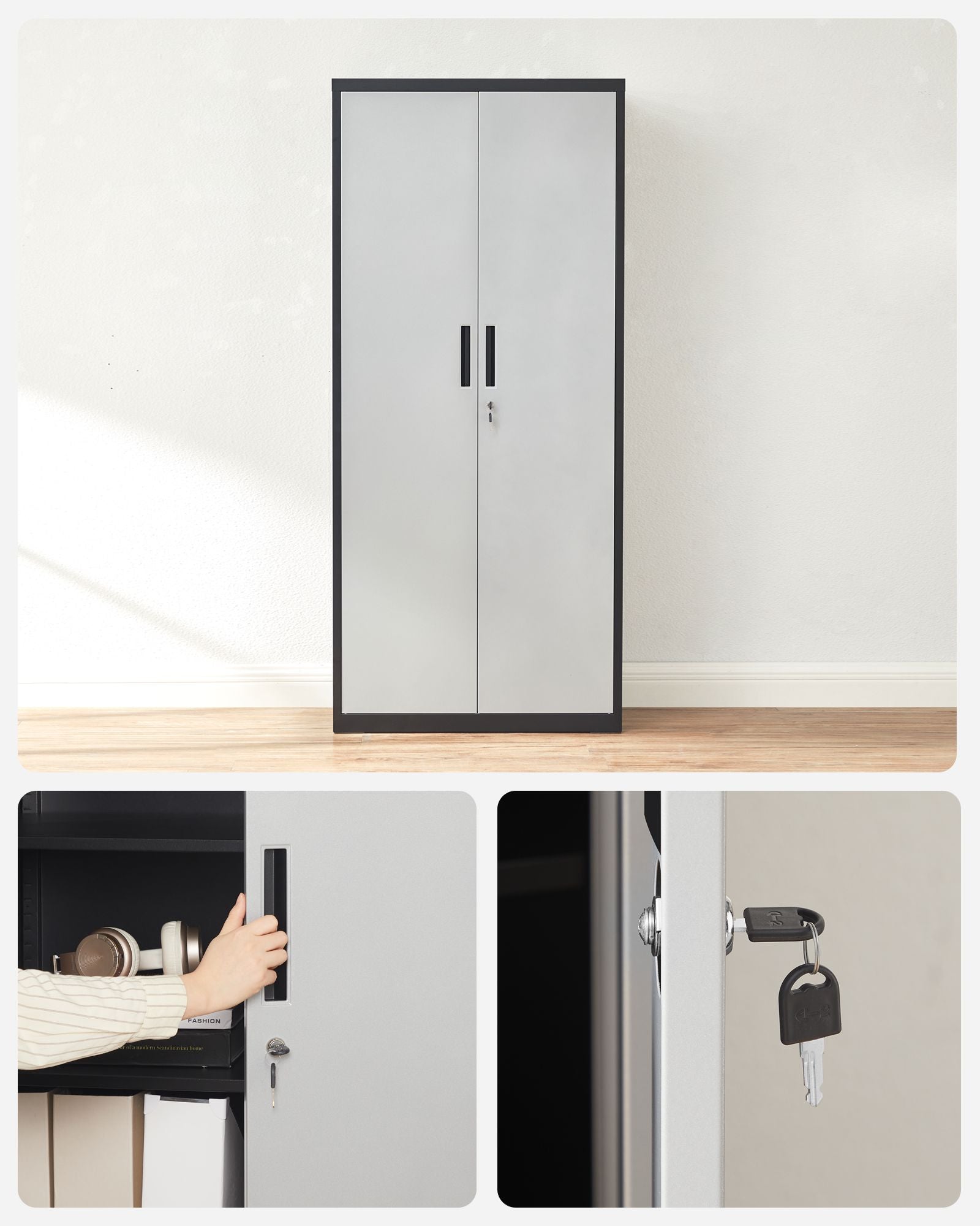 Archiefkast – 5 niveaus – met verstelbare planken
