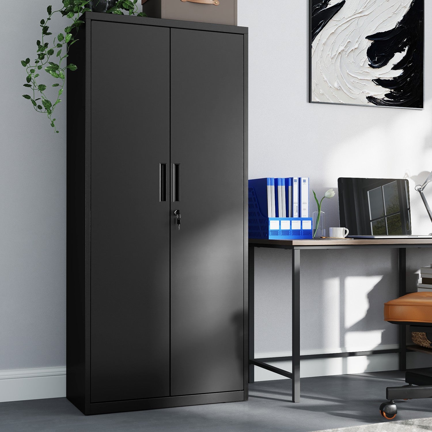 Archiefkast – Multifunctioneel en stevig – Matzwart