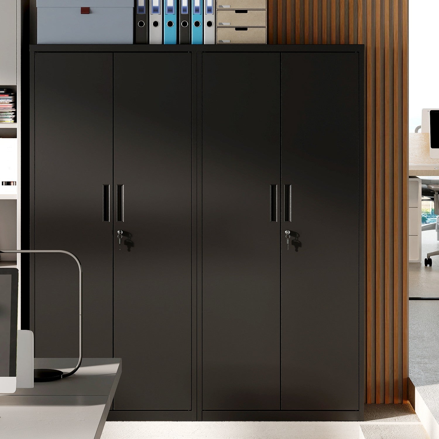 Archiefkast – Multifunctioneel en stevig – Matzwart