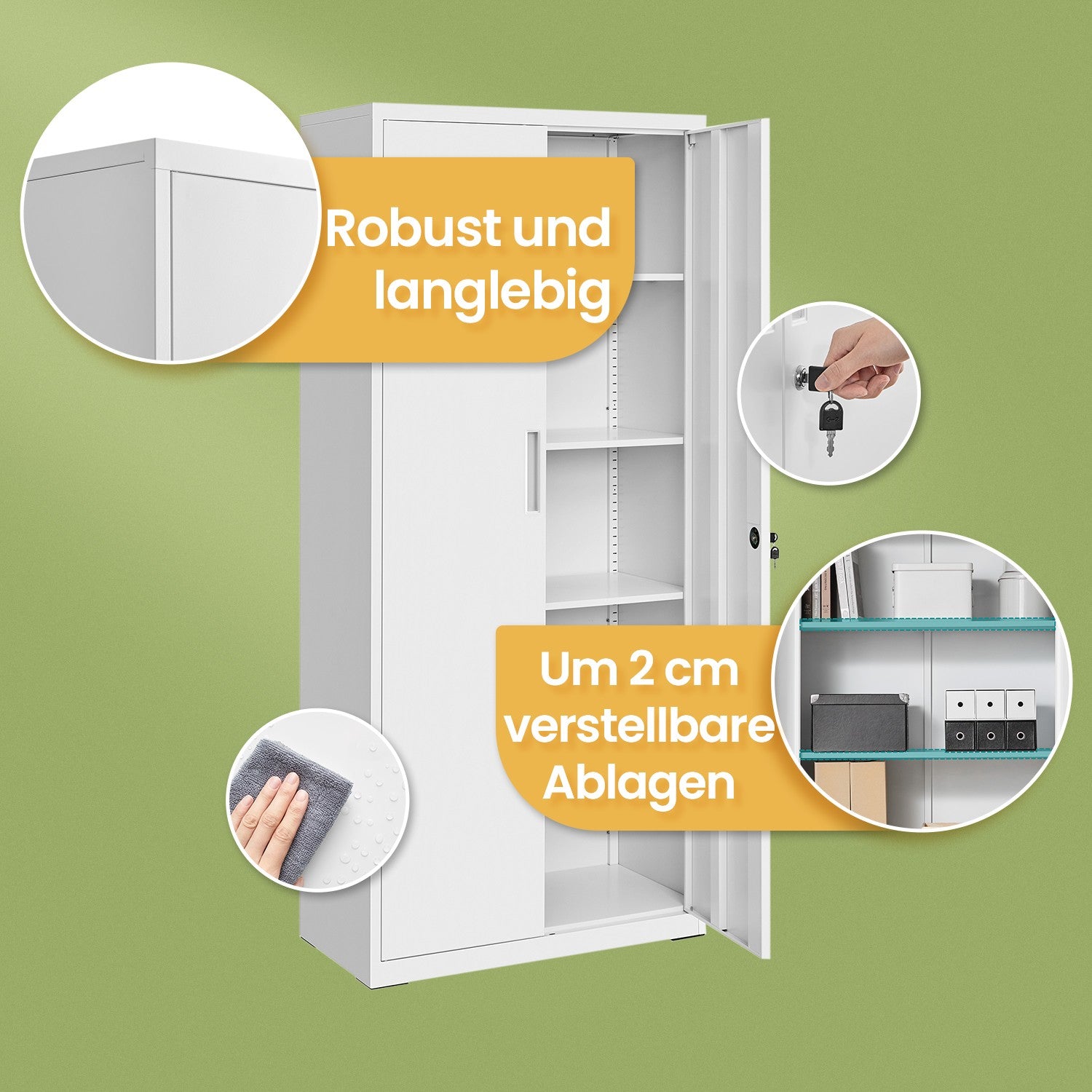 Archiefkast – Multifunctionele opbergkast voor thuis of kantoor
