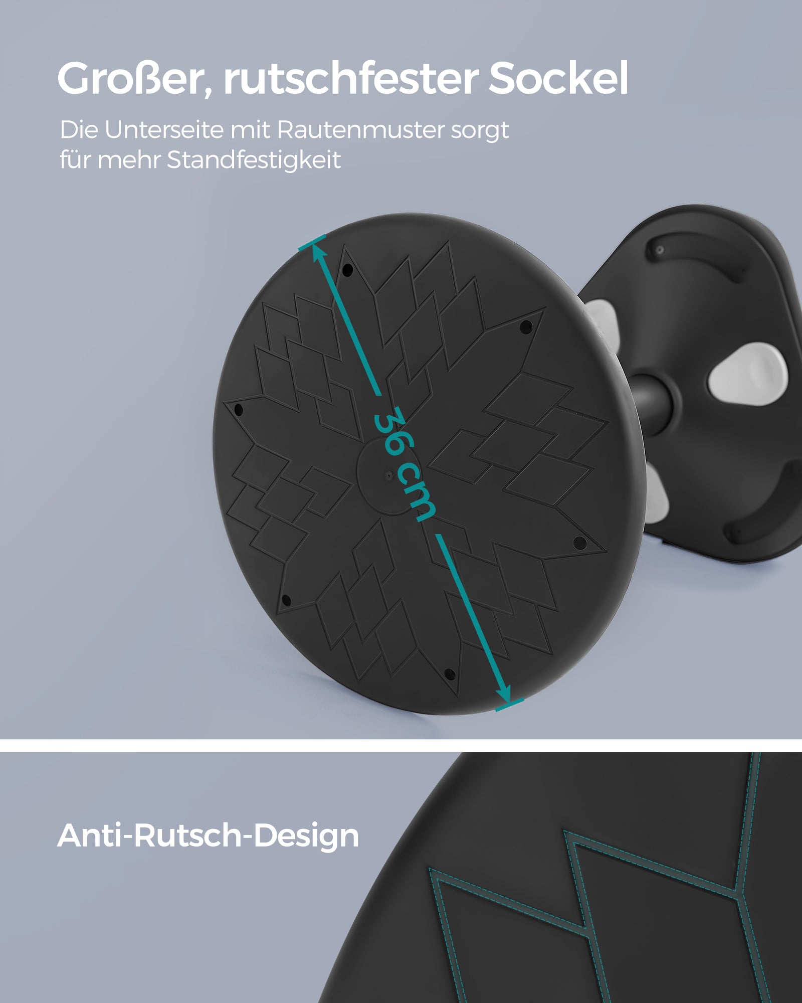 Bureaustoel – Verstelbare zithoogte – Max. draagvermogen 120 kg – Zwart