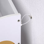 Kinderkamerkast – Speelgoed en boekenopslag – Wit