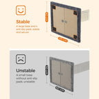 Kattenboom – Ruim pluche platform – Donkergrijs