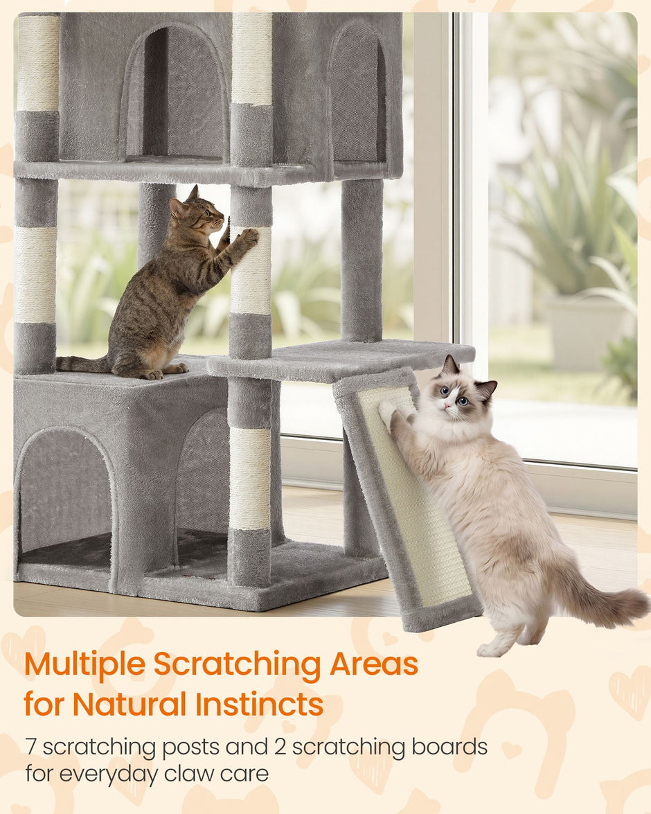 Cat Tree - With Sisal Posts and Perches
