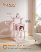 Krabpaal – Groot Platform – Pastelroze