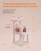 Krabpaal – Groot Platform – Pastelroze