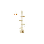 Krabpaal Plafond Hoog 231-291 Cm In Hoogte Verstelbaar Beige