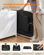 Hondenbox met handvatten – stevig frame – zwart