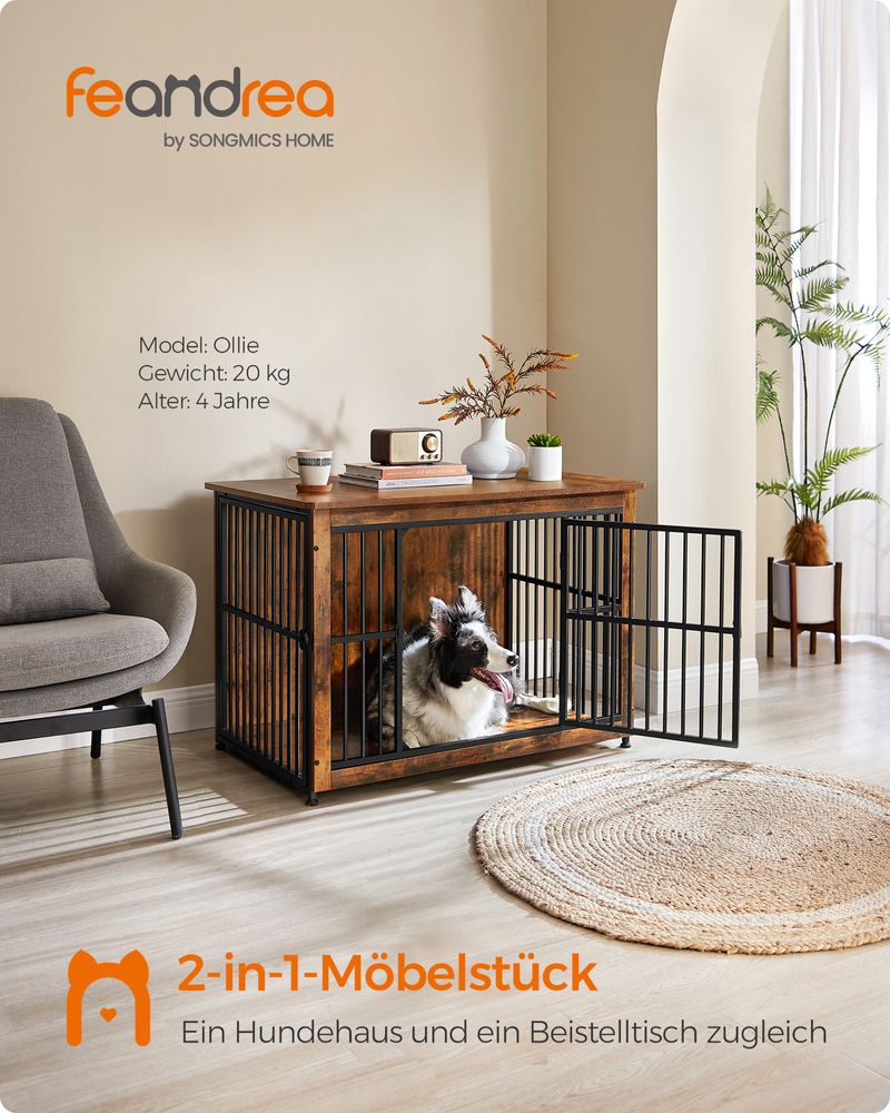 Hondenkooi – Veilig en stijlvol – Vintage Brown