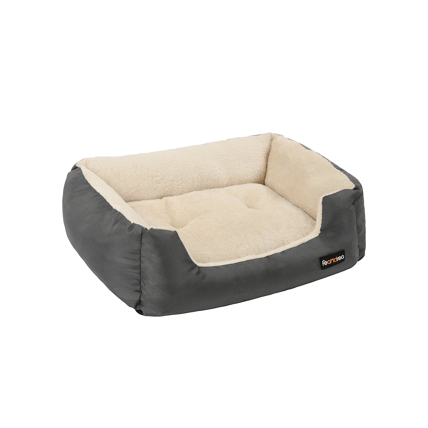 Hondenbed – Omkeerbaar kussen – Grijs