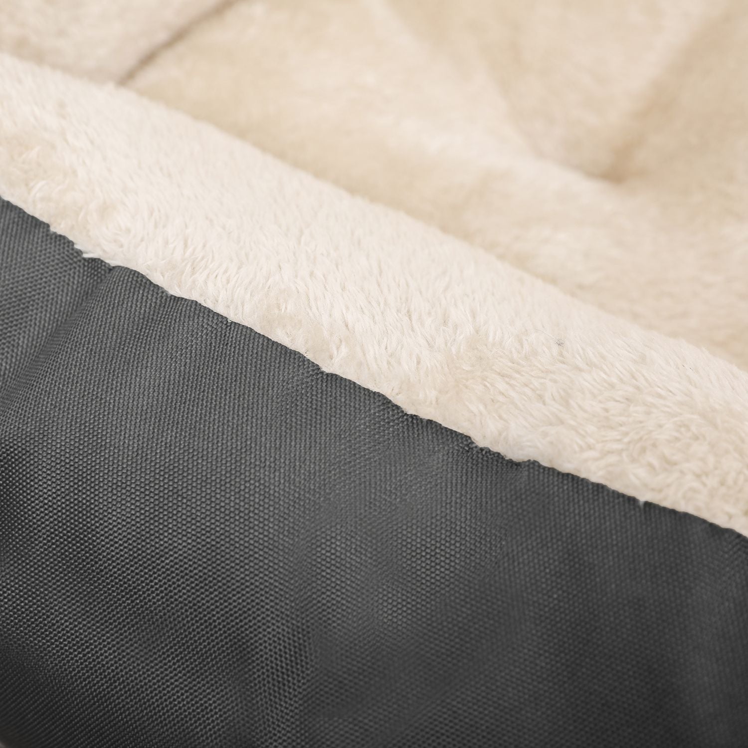 Hondenbed – Omkeerbaar kussen – Grijs