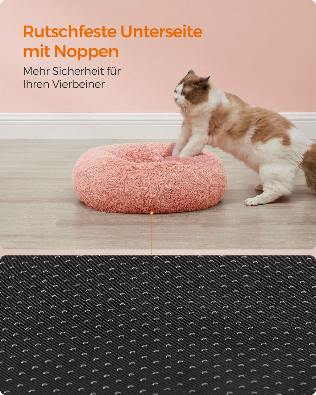 Hondenmand – met uitneembare vulling – Ø 50 cm