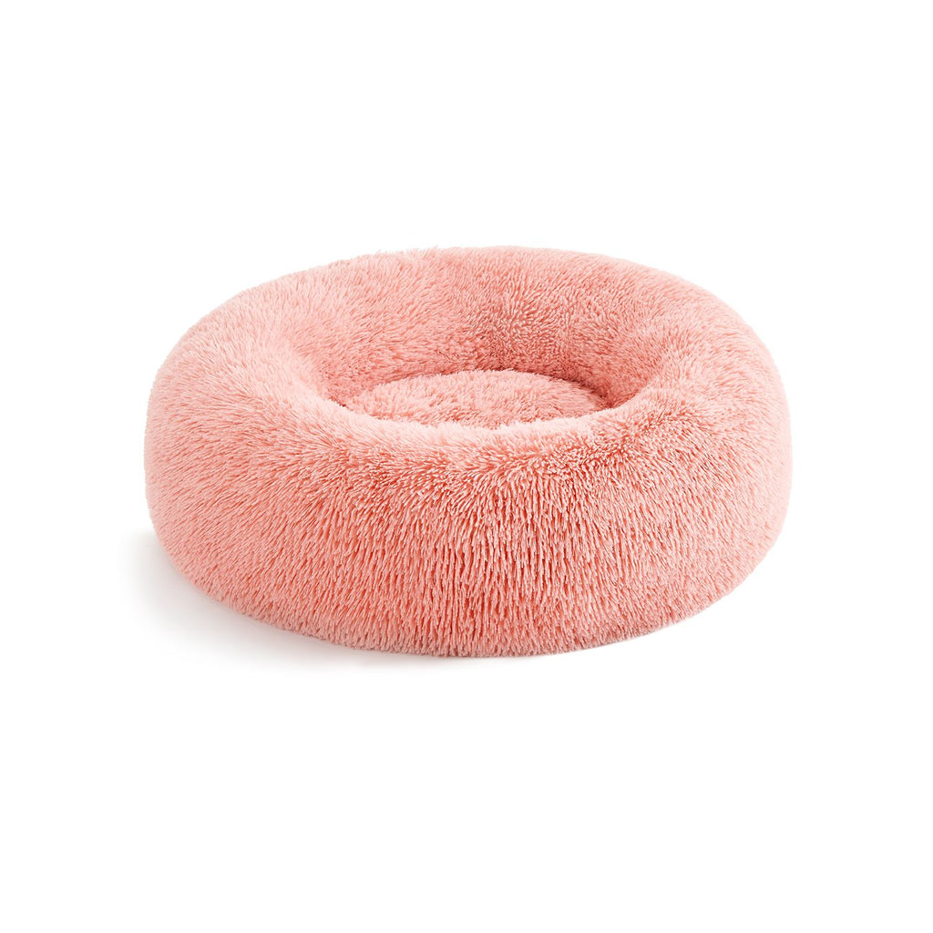 Kattenmand – wasbaar – lang pluche – roze