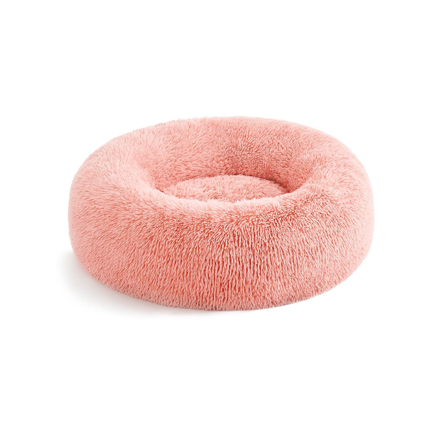 Kattenmand – wasbaar – lang pluche – roze