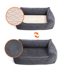 Orthopedisch hondenbed – Traagschuim – Zwart