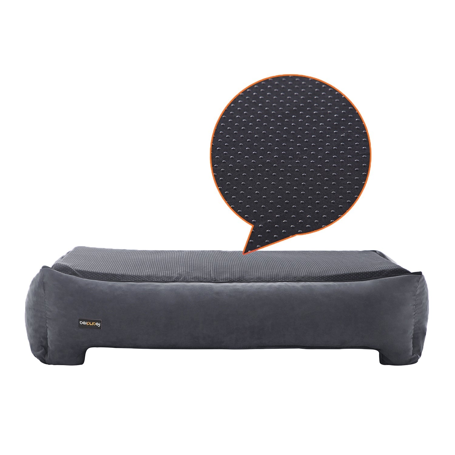 Orthopedisch hondenbed – Traagschuim – Zwart