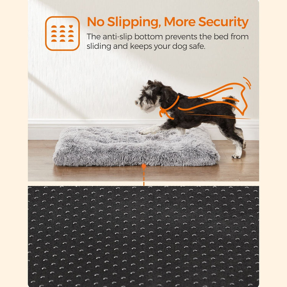 Hondenbed – Zacht en comfortabel – Lichtgrijs