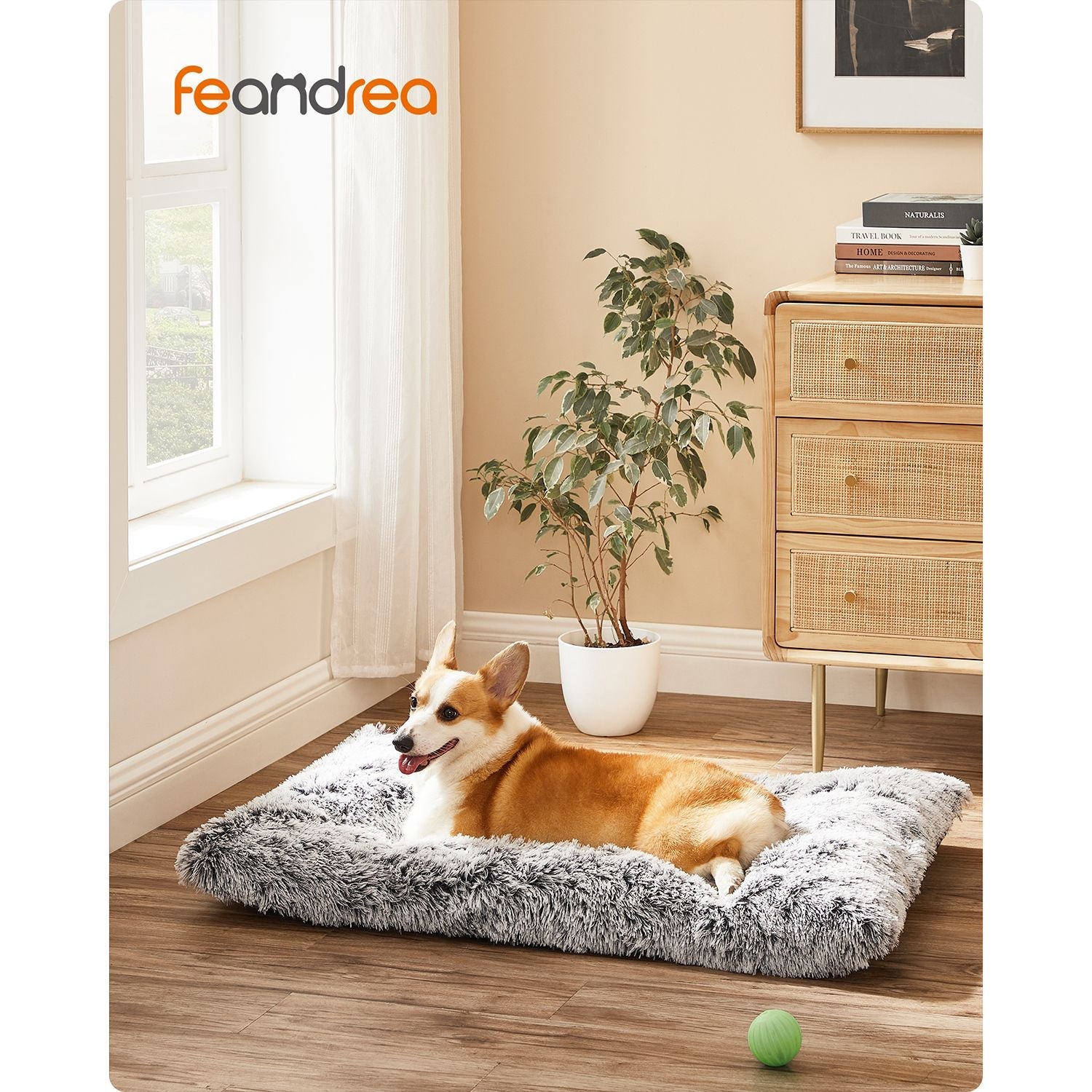 Hondenmand – Zacht en comfortabel – Lichtgrijs