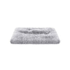 Hondenbed – Donzige hondenmat – 122 x 74 cm – Lichtgrijs