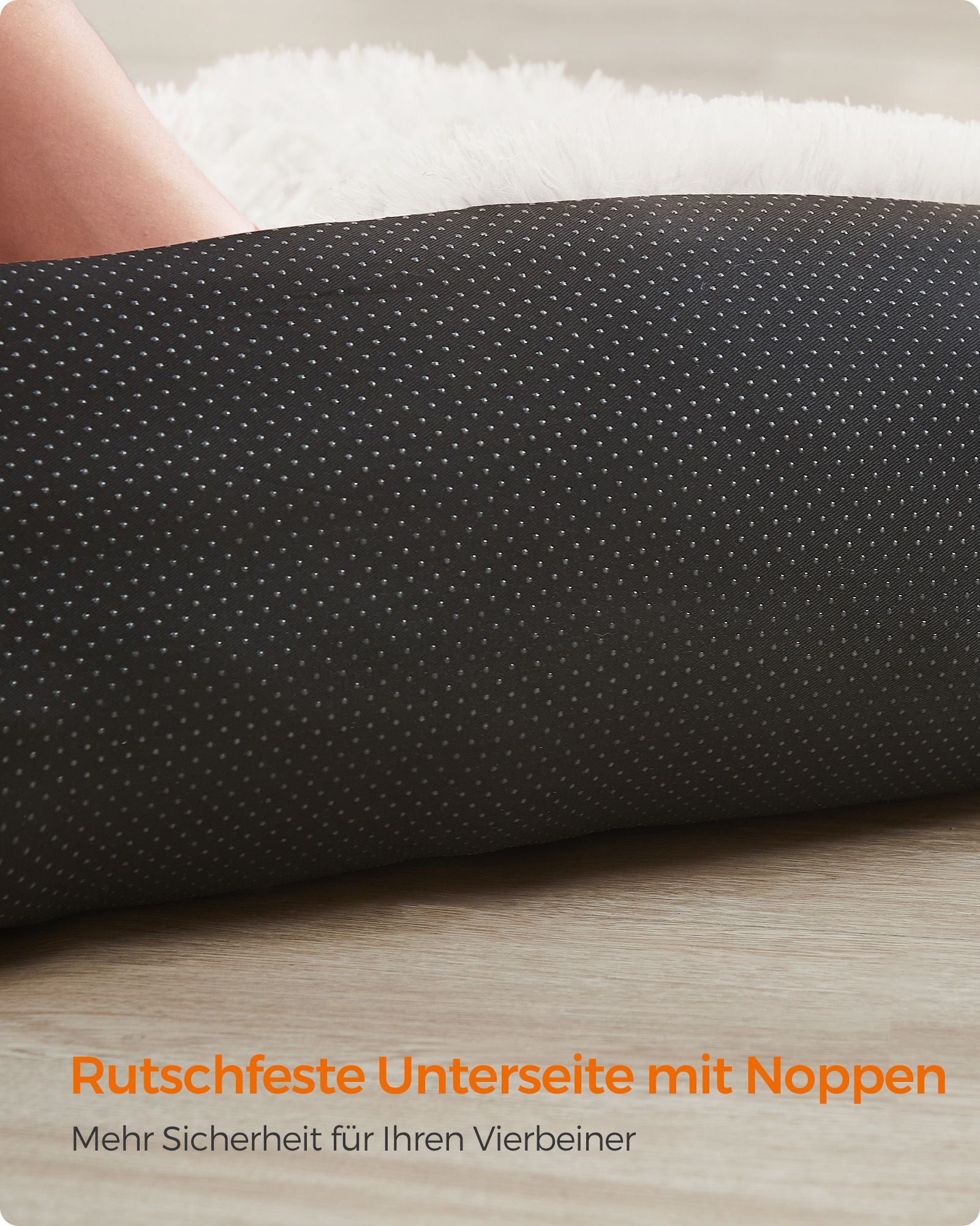 Hondenmand – warm en gezellig – wolkwit