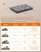 Orthopedisch Hondenbed – Comfortabel en stijlvol – Duifgrijs