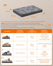 Orthopedisch Hondenbed – Comfortabel en stijlvol – Duifgrijs