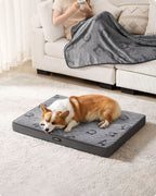 Orthopedisch Hondenbed – Comfortabel Flanel – Duifgrijs