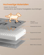 Orthopedisch Hondenbed – Comfortabel Flanel – Duifgrijs