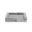 Orthopedisch Hondenbed – Pluchen Hoes – Duifgrijs