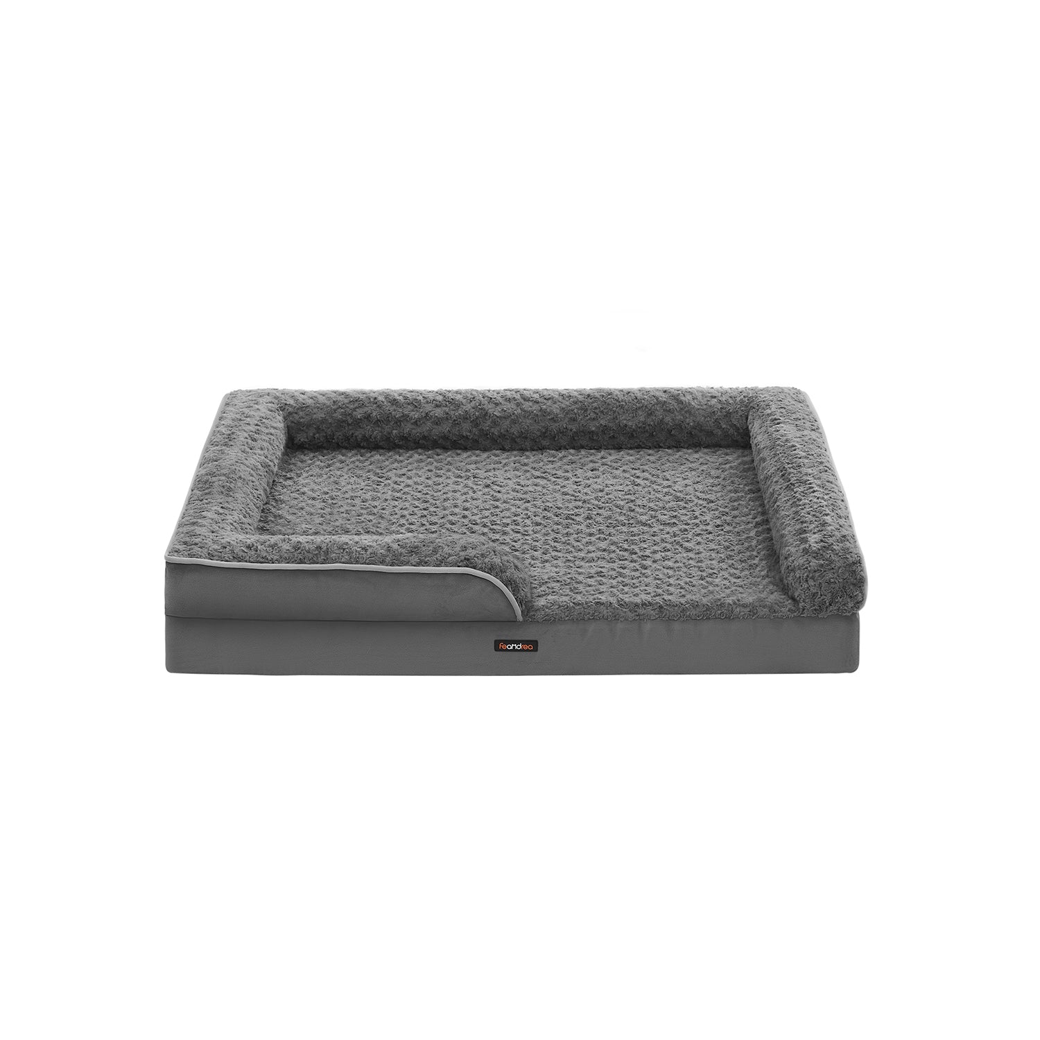 Orthopedisch Hondenbed – Groot Formaat – Leisteengrijs