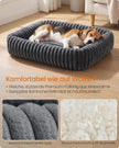 Orthopedische Hondenmat - 91 x 68 cm - Wasbaar - Zacht Pluche - Loodgrijs