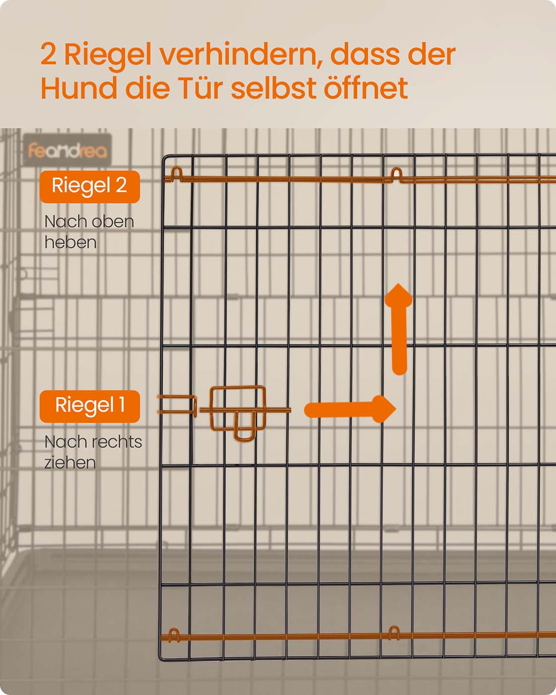Hondenkooi – Opvouwbaar – Dubbele Deur – Voor Grote Honden