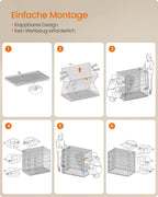 Opvouwbare hondenkooi – 2 deuren – Zwart