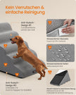 Hondentrap – 5 Treden – Schuim – Waterdicht en Antislip – Duifgrijs