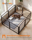 Wasbare Puppy Trainingsmatten – Set van 2 – Waterdicht en Antislip – 100 x 70 cm – Grijs