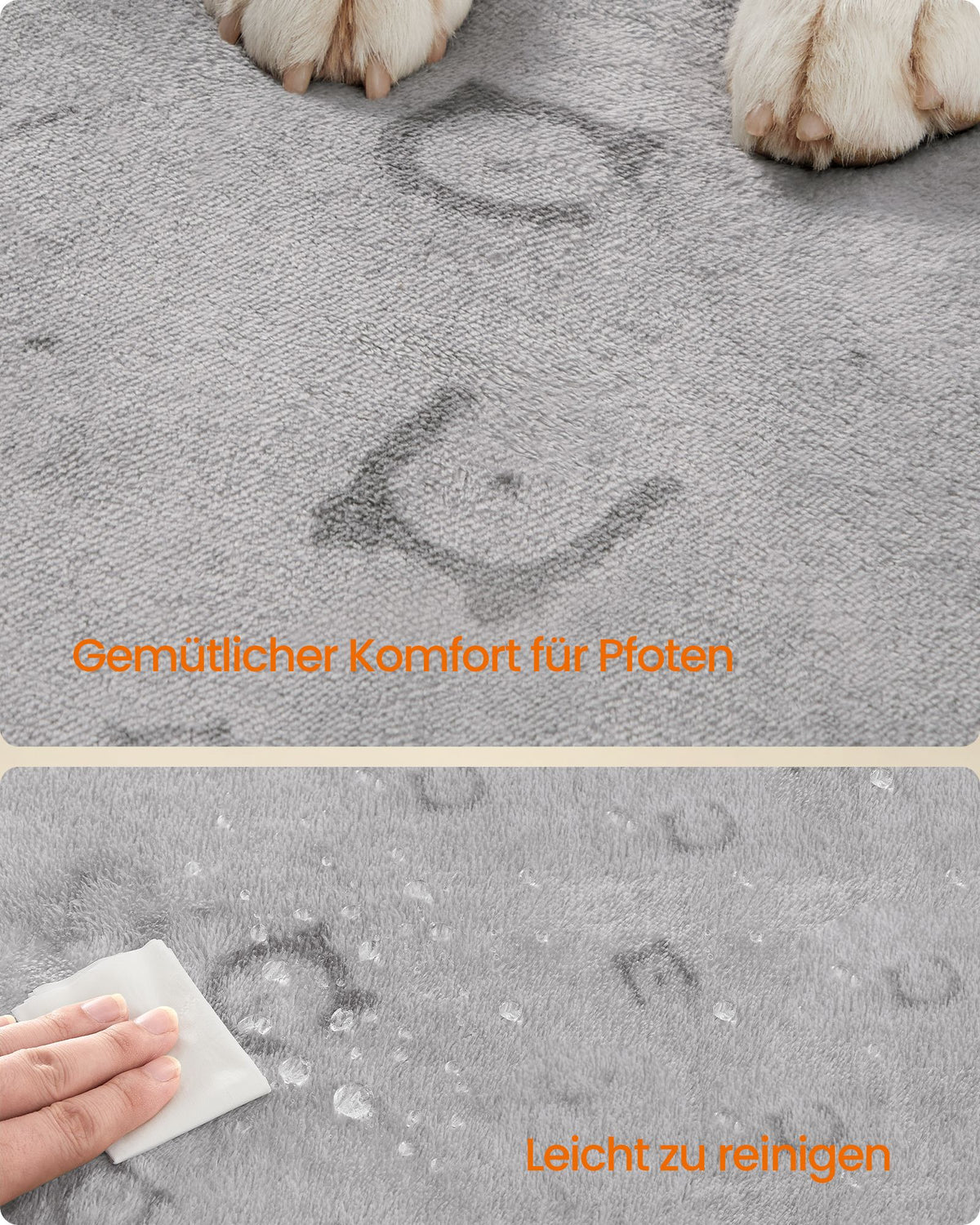 Wasbare Puppy Trainingsmatten – Set van 2 – Waterdicht en Antislip – 100 x 70 cm – Grijs