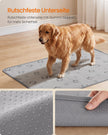 Wasbare Puppy Trainingsmatten – Set van 2 – Waterdicht en Antislip – 100 x 70 cm – Grijs