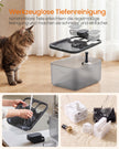 Kattenfontein - 4,5 Liter - Fluisterstil - 12 Filters - Zwart