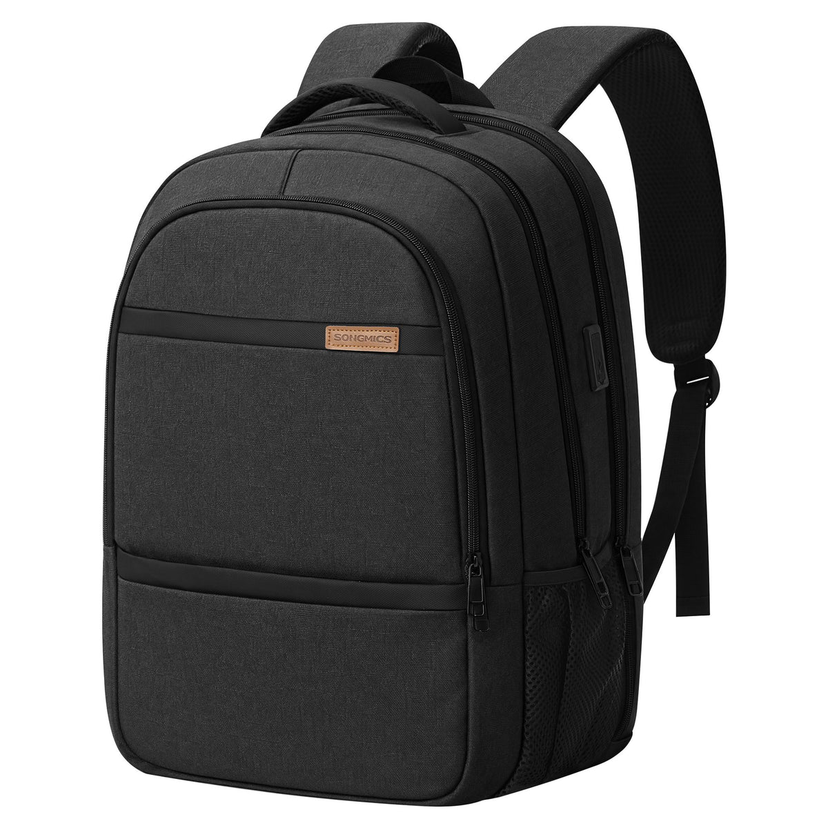 Laptop Rugzak – 35 L – 17,3 Inch – USB-Aansluiting – 180° Te Openen – Zwart